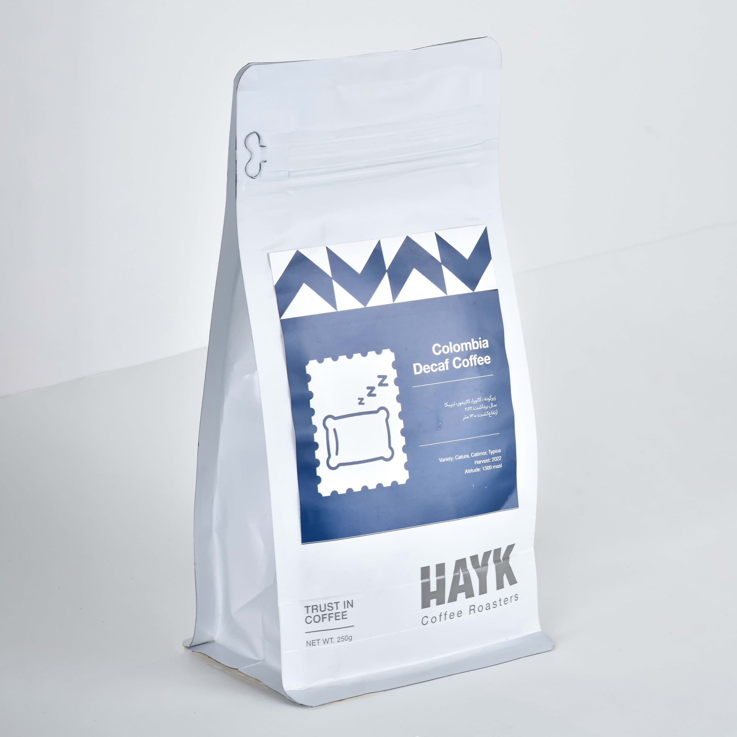 قهوه بدون کافئین Colombia Decaff Coffee